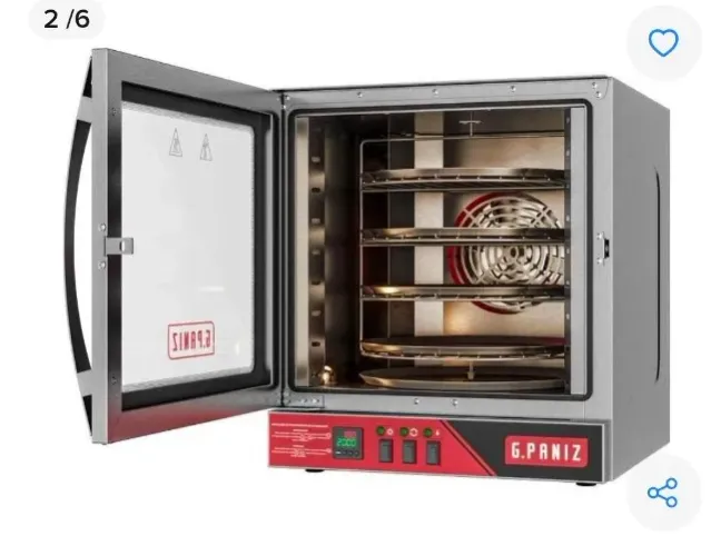 Forno pouquissimo usado. Turbo Convec Elétrico 3 Formas Pizza Gpaniz