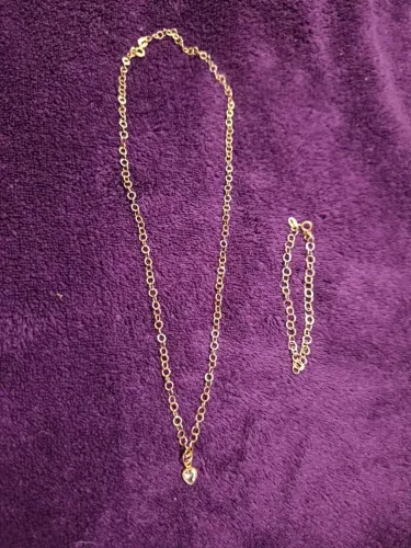 Corrente e Pulseira Feminina