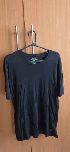 Polo Ralph Lauren original camiseta preta masculina tam. G.