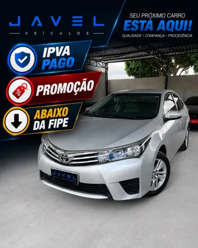 Toyota Corolla 1.8 GLI Upper 16V Flex 4P Automatico 2016