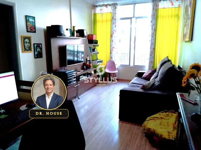 Apartamento de Frente com 2 Quartos e 2 Banheiros no Méier! M77K