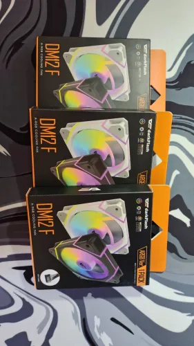 Kit Ventoinhas Aigo Darkflash Dm12 F, Argb, 3x120mm preto