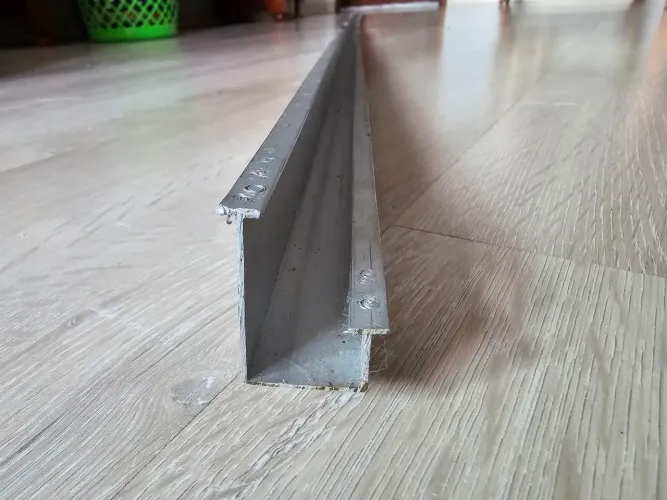 trilho suíço aluminio para cortina