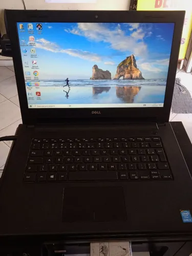 Notebook Dell corei5, 4 geração, 8 gigas,, hd 1 tera completo 
