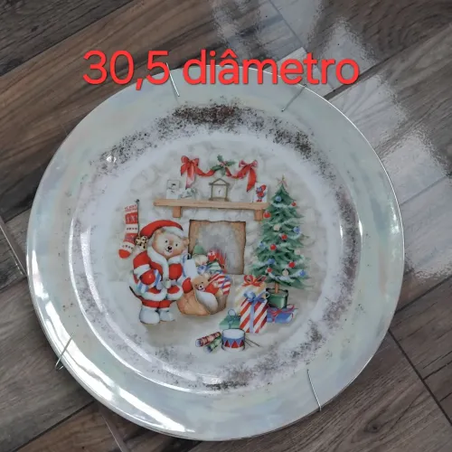 Pratos de parede porcelana antigos