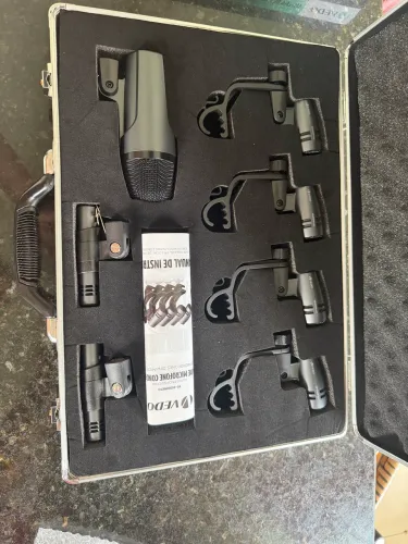 Kit microfone de bateria