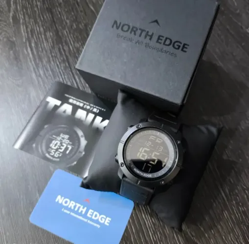 Relógio Masculino original North Edge TANK NOVO A PRONTA ENTREGA