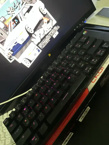 Teclado Motospeed CK61 Switch Blue