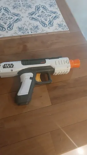 Nerf star wars lançador. Usado. Ar comprimido 