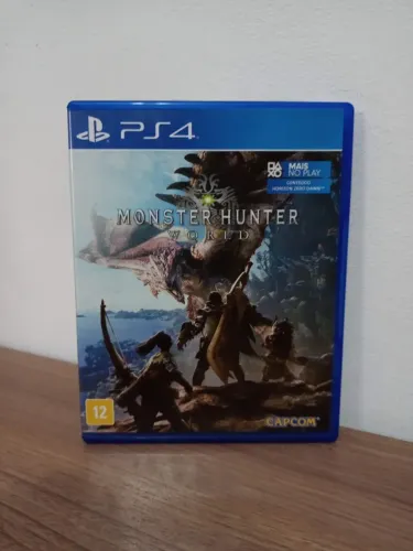 Jogo Monster Hunter World Ps4 Usado Mídia Física