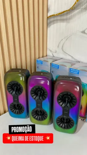 Caixas de som bluetooth/Rgb