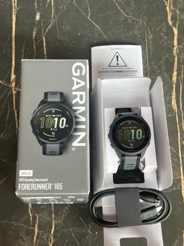 Relógio garmin forerunner 165 novo