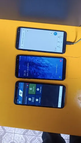 LOTE 3X SAMSUNG GALAXY J6 Original Leilão. (C/nota fiscal) - Para técnicos