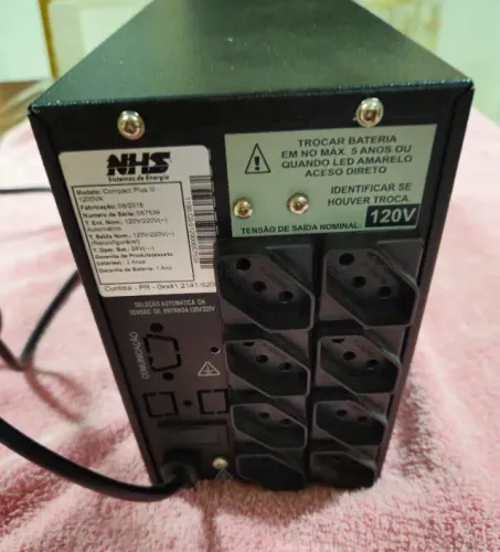 Nobreak NHS Compact Plus III 1200VA