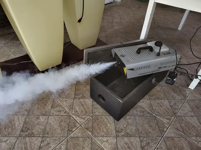 Máquina de fumaça