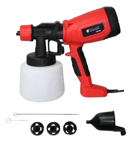 Pistola Pintura Pulverizadora 900w Elétrica + 3 Bicos