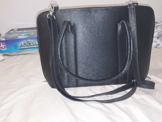 Bolsa pasta executiva de couro
