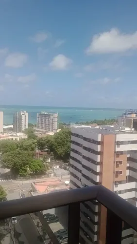 VISTA PANORÂMICA DO MAR,MOBILIADO, AREA DE LAZER COMPLETA