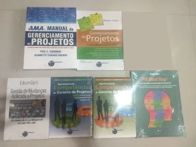 Livros De Gerenciamento Gestão De Projetos PMI PMP