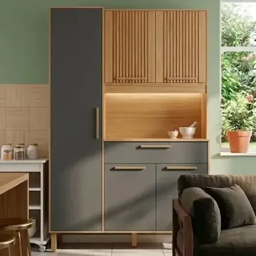 KIT RONIPA 5 PORTAS 100% MDF 120 CM