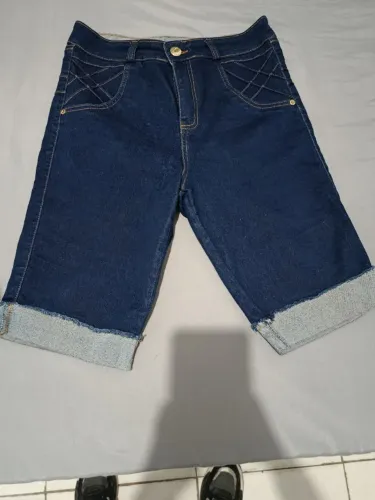 Bermuda Jeans Feminina