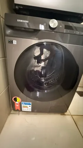 Lava e Seca Samsung 13Kg Smart WD13T504 3 em 1 com Ecobubble e AirWash - Inox