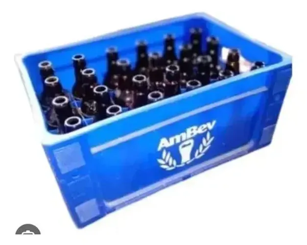 Cx de cerveja com engradado de cracudinha