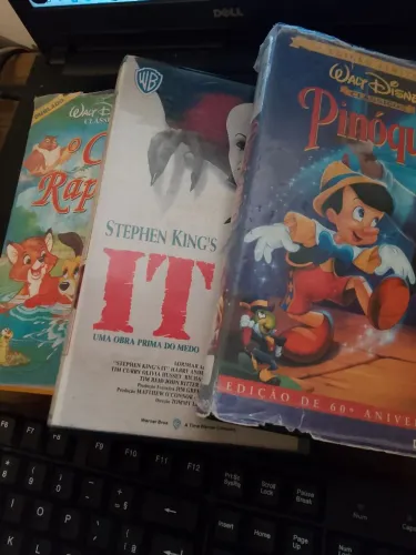 3 vhs filmes