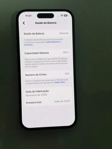 iPhone 15 128GB novo