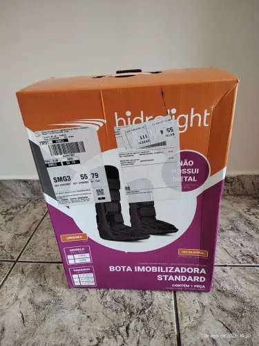 Vendo Bota Ortopédica Hidrolight Curta Tam G