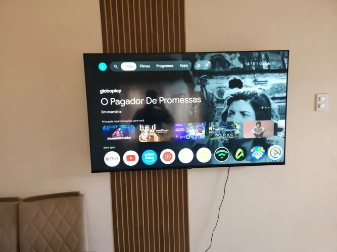 TV PHILIPS 60 POLEGADAS POUCO USADA EM ESTANO NOVO (COM NOTA FISCAL)