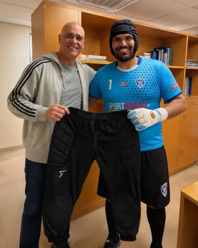 Calça de Goleiro Goleiro Marcão Palmeiras