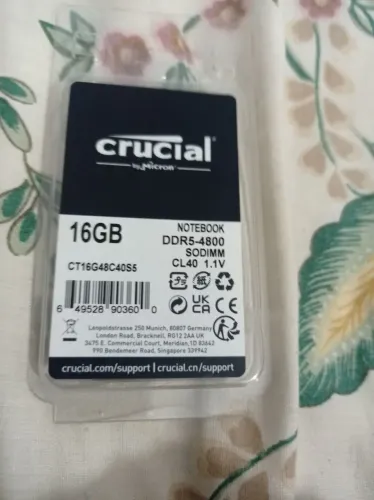 Crucial para notebook 