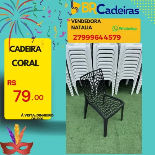 CADEIRA MODELO CORAL 120KG