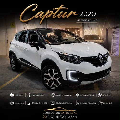 Renault Captur Intense 2.0 16V Flex 5P Aut. 2020