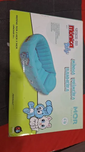 Banheira inflável turma da Mônica baby