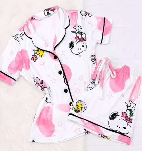 Pijama Feminino Americano Estampado - Modelos Lindos | P ao G