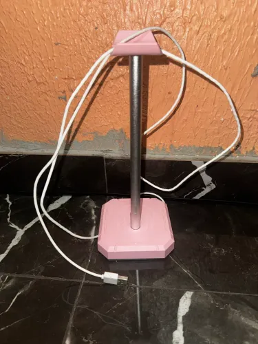 Suporte RGB gamer para fone