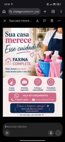 Diarista ou mensalista