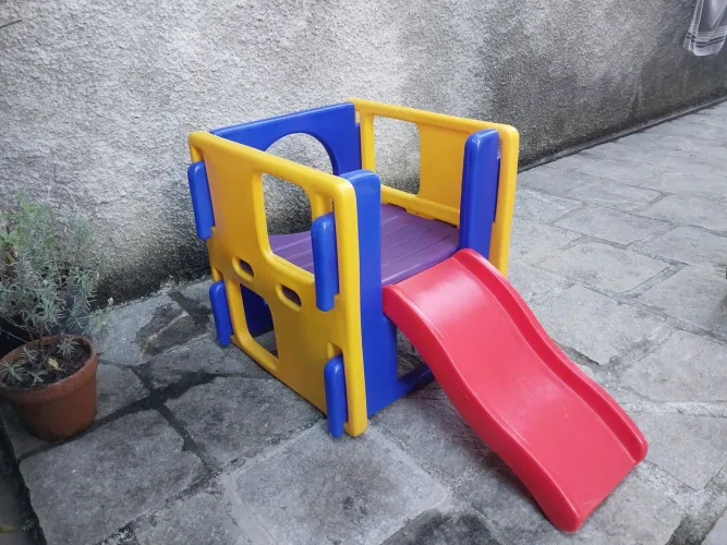 Escorregador parquinho infantil e Gangorra cavalinho infantil
