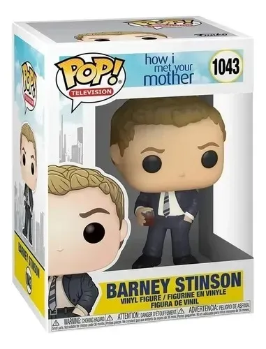 Compatível Pop! Funko Barney Stinson #1043 | How I Met Your Mother