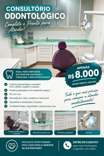 Consultório odontológico completo