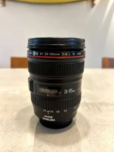 Lente Canon ef 24 105mm f 4 l is usm
