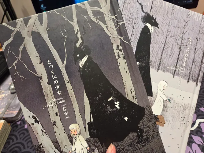 Volume 1 e 2 de A Menina do Outro Lado