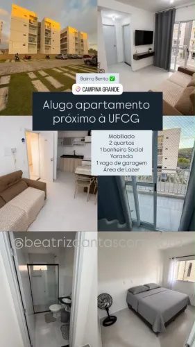 Apartamento mobiliado para alugar