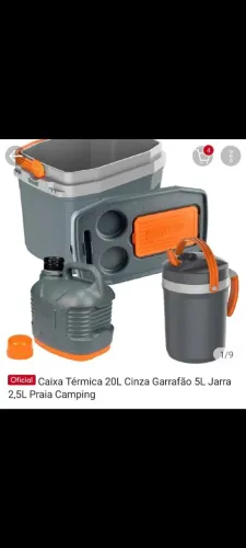 Vendo kit garrafa térmica caixa e garrafa 250reais passa pix e cartao