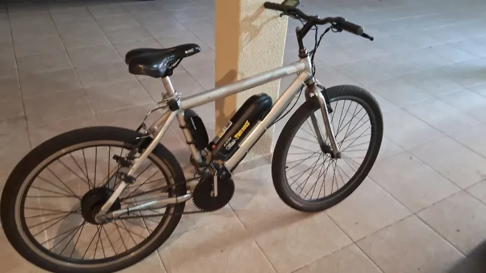 Bicicleta Elétrica aro 26 350W com kit Two Dogs