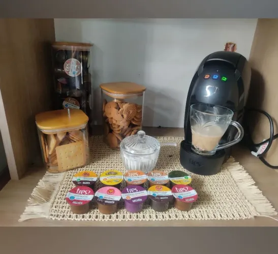 Máquina de café três corações