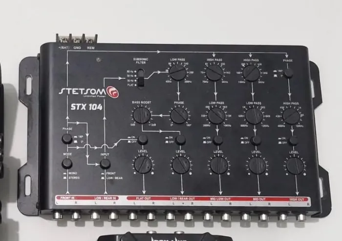 Crossover processador stetsom STX104