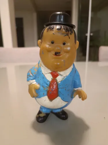 Boneco O Gordo anos 60.